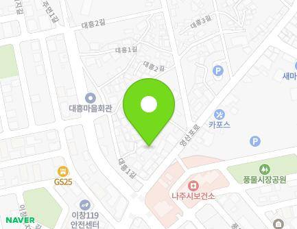 전라남도 나주시 영산포로 151-3 (이창동) 지도
