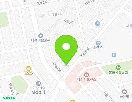 전라남도 나주시 영산포로 149 (이창동) 지도