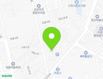 전라남도 나주시 영산포로 163-8 (이창동) 지도