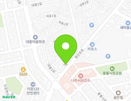 전라남도 나주시 영산포로 151 (이창동) 지도