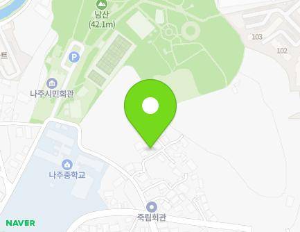 전라남도 나주시 남산길 39-7 (죽림동) 지도