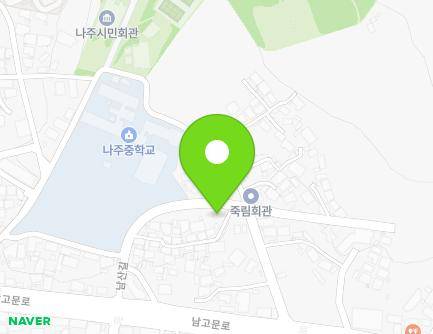전라남도 나주시 남산길 46-8 (죽림동) 지도