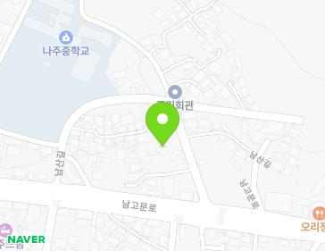 전라남도 나주시 남산길 50-1 (죽림동) 지도