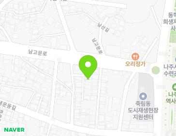 전라남도 나주시 학생운동길 39-38 (죽림동) 지도