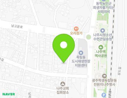 전라남도 나주시 학생운동길 47-5 (죽림동) 지도