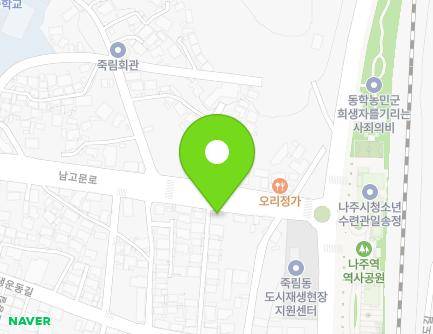 전라남도 나주시 학생운동길 43-24 (죽림동) 지도