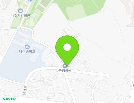 전라남도 나주시 남산길 43-2 (죽림동) 지도