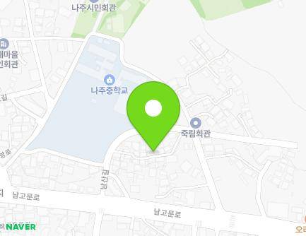전라남도 나주시 남산길 46-14 (죽림동) 지도