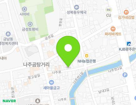 전라남도 나주시 나주로 142-21 (중앙동, 스텝) 지도
