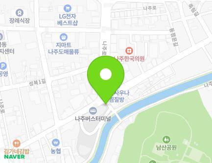 전라남도 나주시 나주로 192 (중앙동, 나주버스터미널) 지도