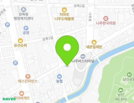 전라남도 나주시 나주로 186 (중앙동) 지도