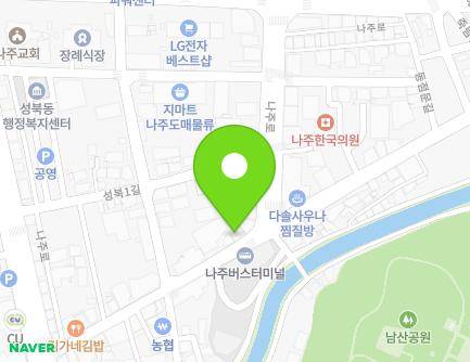 전라남도 나주시 나주로 191 (중앙동) 지도