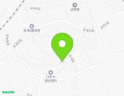 전라남도 나주시 토계안길 28-13 (토계동) 지도
