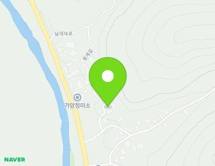 전라남도 담양군 가사문학면 청계길 13-10 지도