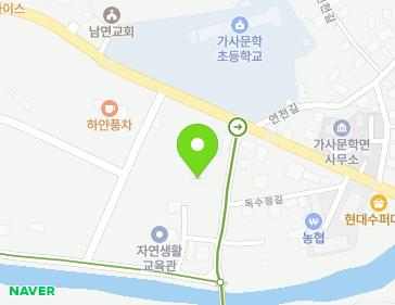 전라남도 담양군 가사문학면 독수정길 12-8 지도
