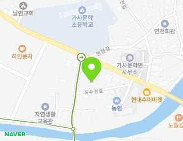 전라남도 담양군 가사문학면 가사문학로 1126-1 지도