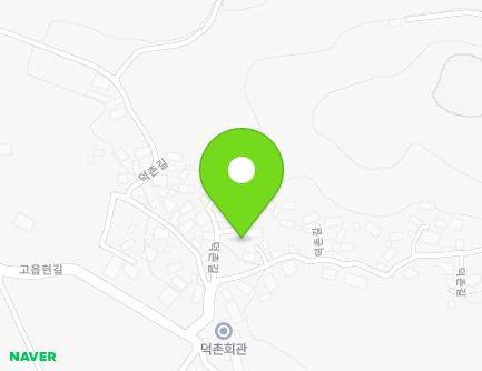 전라남도 담양군 고서면 덕촌길 11-3 지도