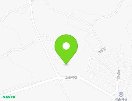 전라남도 담양군 고서면 고읍현길 91-2 지도