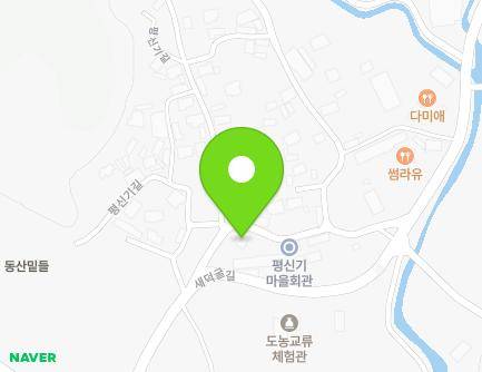 전라남도 담양군 금성면 평신기길 6-8 지도