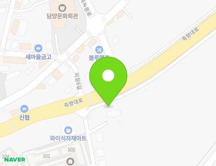 전라남도 담양군 담양읍 미리산길 70 지도