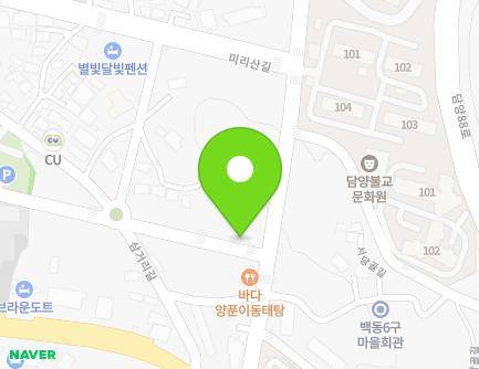 전라남도 담양군 담양읍 미리산길 15 지도