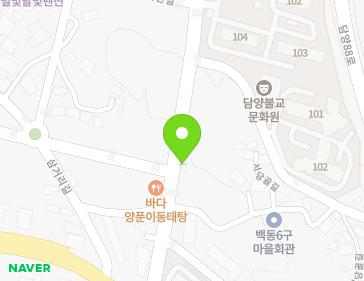 전라남도 담양군 담양읍 미리산길 16 지도