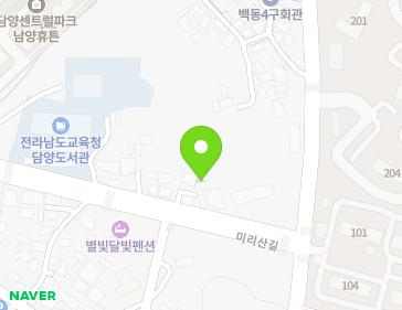 전라남도 담양군 담양읍 미리산길 31-18 지도
