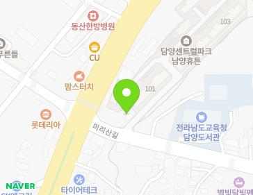 전라남도 담양군 담양읍 미리산길 31-72 지도