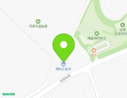 전라남도 담양군 담양읍 메타세쿼이아로 136 지도