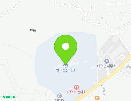 전라남도 담양군 대덕면 창평현로 905 (만덕초등학교) 지도