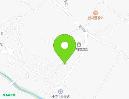 전라남도 담양군 대전면 사성길 43-15 지도