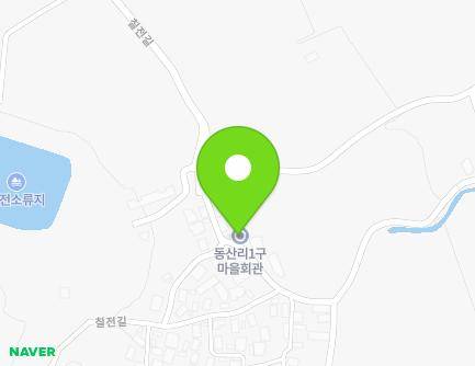 전라남도 담양군 무정면 칠전길 158 (동산1구마을회관) 지도