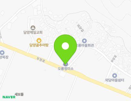 전라남도 담양군 무정면 무정로 315 (정미소) 지도