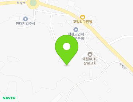 전라남도 담양군 무정면 무정로 824-17 지도