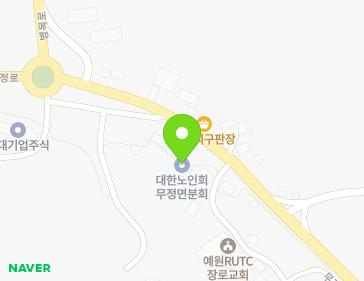 전라남도 담양군 무정면 무정로 834-1 (노인정) 지도