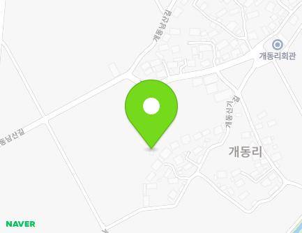 전라남도 담양군 수북면 개동신기길 40-10 지도