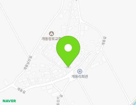 전라남도 담양군 수북면 개동길 21 지도