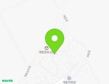 전라남도 담양군 수북면 개동길 21-20 지도