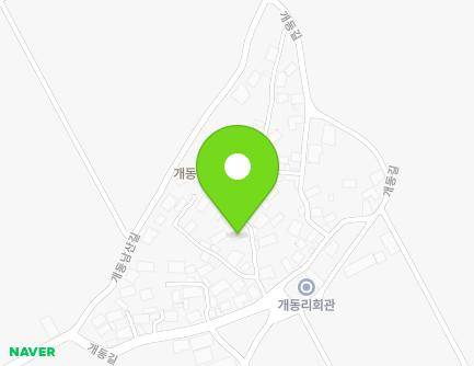 전라남도 담양군 수북면 개동길 21-11 지도
