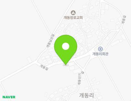 전라남도 담양군 수북면 개동길 14 지도