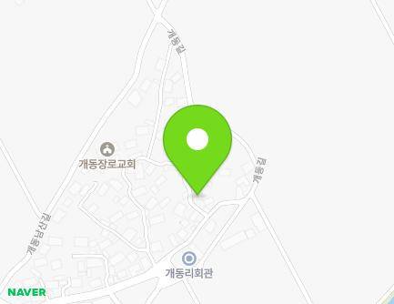 전라남도 담양군 수북면 개동길 27-2 지도
