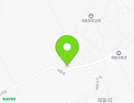 전라남도 담양군 수북면 개동길 5 지도