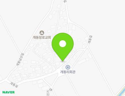 전라남도 담양군 수북면 개동길 23-1 지도