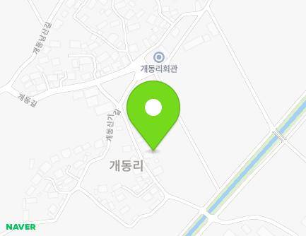 전라남도 담양군 수북면 개동신기길 15-1 지도