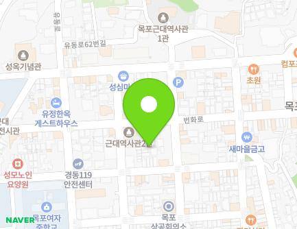 전라남도 목포시 유동로42번길 13-3 (경동1가) 지도