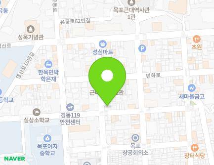 전라남도 목포시 유동로42번길 9 (경동1가, 세창비치맨션) 지도