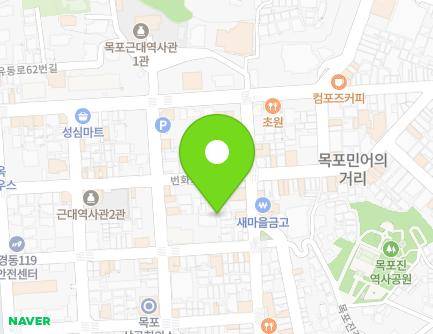 전라남도 목포시 유동로42번길 19 (경동1가) 지도