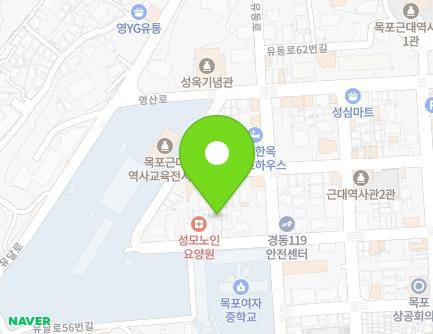 전라남도 목포시 영산로10번길 25-2 (경동2가) 지도