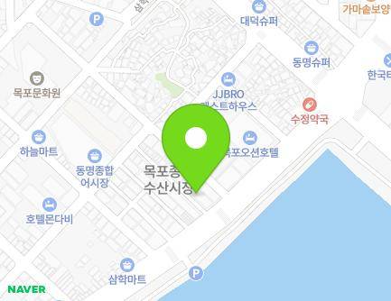 전라남도 목포시 해안로 267 (광동1가) 지도