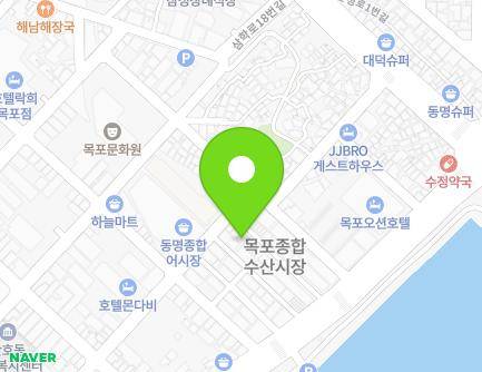 전라남도 목포시 해안로267번길 9 (광동2가) 지도